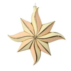 Vickerman 7.5" 8 Point Star Pastel Christmas Ornament