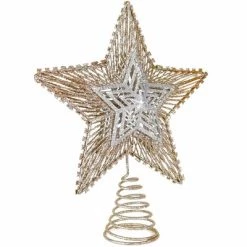 Ornativity Christmas Glitter Star Tree Topper - Rose Gold and Silver -Christmas Ornaments Sales GUEST f264df98 0cce 4846 ac5e 10bb41c12b9f