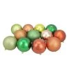 Northlight 12ct Shatterproof 3-Finish Christmas Ball Ornament Set 4" - Orange/Green -Christmas Ornaments Sales GUEST f4bd0ec5 b2a9 4d0b ac1c 176b28256188