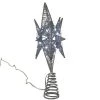 Kurt S. Adler Kurt Adler 11-Inch Pre-Lit Twinkling LED 60-Light Silver Starburst Tree Topper -Christmas Ornaments Sales GUEST f61fce46 7b04 4b07 a2c1 1115e1fc0d51