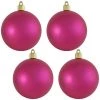 Christmas by Krebs 4ct Glamour Pink Shatterproof Christmas Ball Ornaments 4" (100mm) -Christmas Ornaments Sales GUEST f8b9ba43 5d23 4c8c 97a4 57edb3e6b1fc