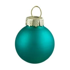 Northlight 24ct Shiny and Matte Teal Green Glass Ball Christmas Ornaments 1" (25mm) -Christmas Ornaments Sales GUEST facadb58 4614 49d2 aff7 59540b3dd0e8