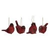 Transpac Resin 3.25 in. Red Christmas Glitter Cardinal Ornament Set of 4 -Christmas Ornaments Sales GUEST fd2a45a2 9de3 45df 9a63 52e4231f290f