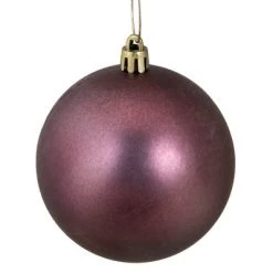 Northlight 60ct Mulberry Shatterproof 4-Finish Christmas Ball Ornaments 2.5" (60mm) -Christmas Ornaments Sales GUEST fde28ece c862 4bfa 930d 8eaf30dbb554