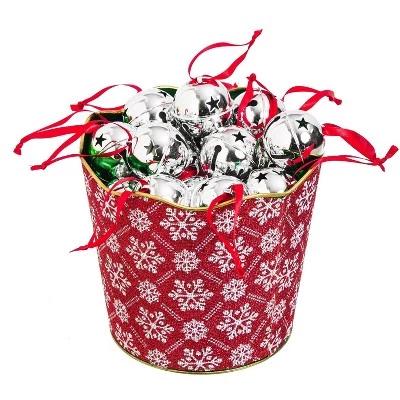 Evergreen Beautiful Metal Believe Bell Ornament Christmas Decor - 4 x 4 x 4 Inches Indoor/Outdoor Decoration 5 Evergreen Beautiful Metal Believe Bell Ornament Christmas Decor - 4 x 4 x 4 Inches Indoor/Outdoor Decoration - Image 3